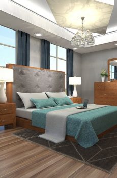 “comfortable modern bed interior design cozy bedroom setup” “minimalist bed neutral tones modern bedroom decor” “soft upholstered bed aesthetic interior design” “cozy bedroom with modern stylish bed”